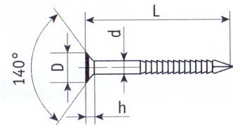 Гвоздь ершеный гост