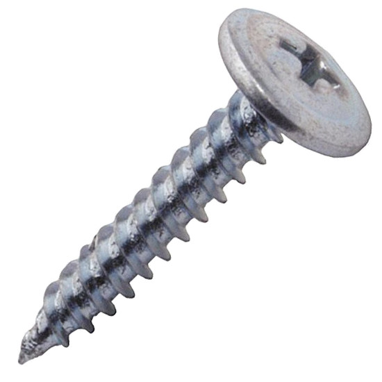 Саморез по металлу с пресс шайбой. Фото.