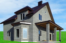 Дом из керамзитобетонных блоков: строим своими руками